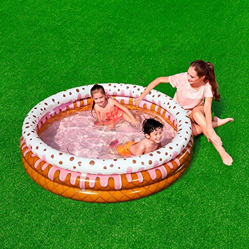 BESTWAY 51144 Piscina Hinchable Infantil Helado, 160x38 cm