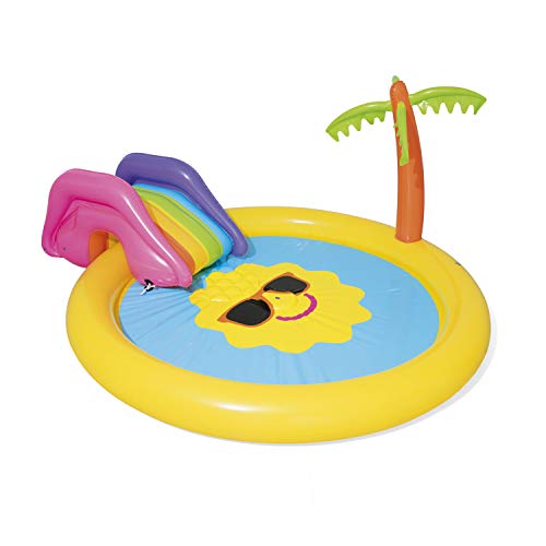 BESTWAY 53071 - Piscina Hinchable Infantil Play Pool 2.37m x 2.01m x 1.04m / 7'9''x 6'7''x 41''