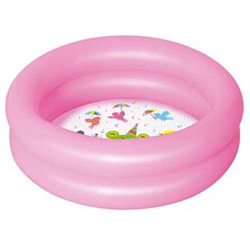 Bestway - Piscina Hinchable Redonda 15 x 61 cm, Piscina Inflable Infantil 20 litros, Vinilo Resistente, Pared de Doble Anillo, Exterior, jardín, Patio, fácil de Montar, Color Aleatorio