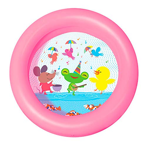 Bestway - Piscina Hinchable Redonda 15 x 61 cm, Piscina Inflable Infantil 20 litros, Vinilo Resistente, Pared de Doble Anillo, Exterior, jardín, Patio, fácil de Montar, Color Aleatorio