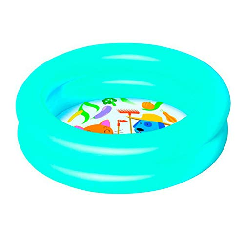 Bestway - Piscina Hinchable Redonda 15 x 61 cm, Piscina Inflable Infantil 20 litros, Vinilo Resistente, Pared de Doble Anillo, Exterior, jardín, Patio, fácil de Montar, Color Aleatorio