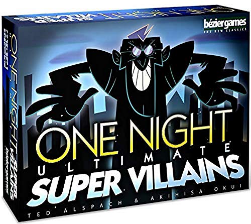 Bezier Games BEZ00031 One Night Ultimate Super Villains, multicolor