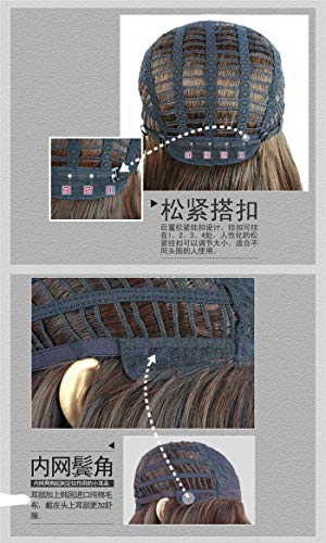 Biamoxer Thor Loki Cosplay Wigs Avengers Infinity War Black Long Hair Halloween Role Play