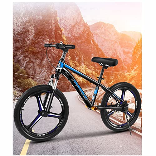 Bicicleta de montaña Bicicleta de balance de ruedas de 20 pulgadas for niños grandes Sin pedal de bicicleta con reposapiés regalo de cumpleaños for niñas for niños Asiento ajustable 70-85 cm Seguro