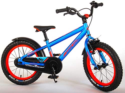 Bicicleta Infantil Chico Rocky 16 Pulgadas Azul 95 % Montada