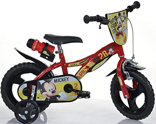 Bicicleta medida 12 Mickey Mickey Mouse Disney bicicleta niño Dino Biks 612L-MY