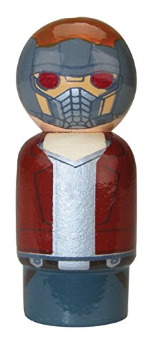 Bif Bang Pow! Guardianes de la Galaxia Star Lord Pin Mate Figura de madera