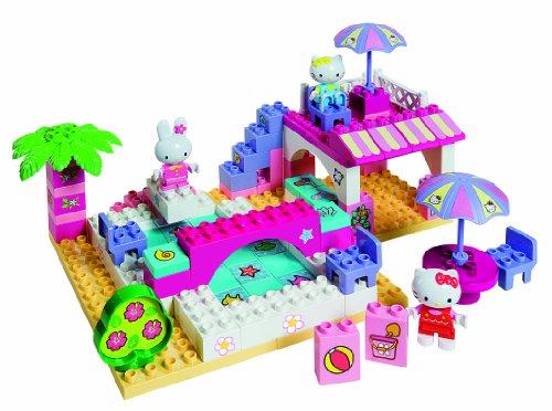 Big 57021 - Juego de construccin, casa de verano de Hello Kitty [importado de Alemania]