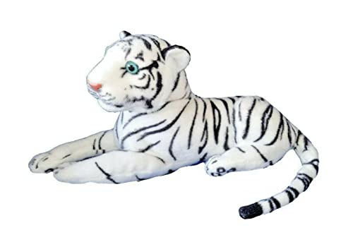 Big Cats Wild Realista Peluche 40cm (16") (Tigre Blanco)