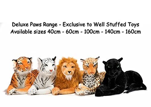 Big Cats Wild Realista Peluche 40cm (16") (Tigre Blanco)