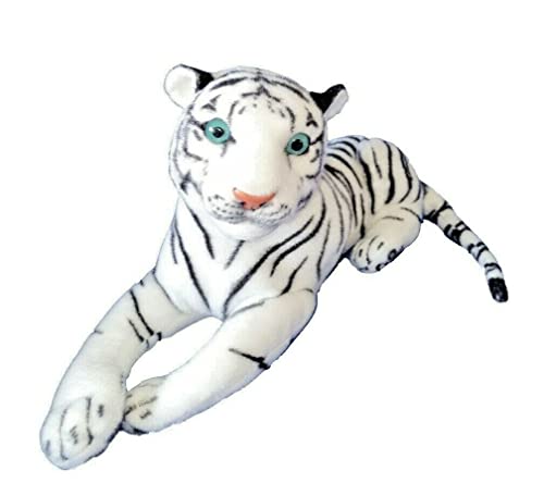 Big Cats Wild Realista Peluche 40cm (16") (Tigre Blanco)