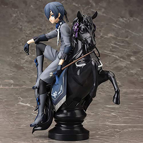 BINGFENG En Caja De Regalo Juguetes Figura De Acción Negro Mayordomo Animado Modelo Brina Palencia Estatua Decoración del Hogar De La Vida Diaria De Colección De La Infancia 18CM