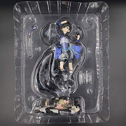 BINGFENG Regalo Juguetes Negro Mayordomo Animado Figura Modelo Brina Palencia Estatua Decoración del Hogar De La Vida Diaria De Colección De La Infancia 22CM