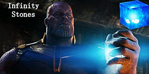 BIRDEU Película Tesseract Infinity Stones Space Gem Movie Endgame Cosplay Costume Accesorios réplica para Halloween Fancy Dress Colección de regalo