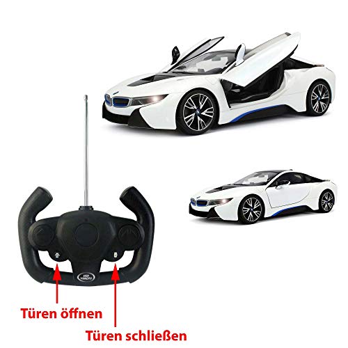 BMW i8 Vision Limited Edition - RC teledirigido licencia de vehículo en el original de diseño, puertas correderas , modelo de escala 1: 14, de Ready to de Drive, Auto con control remoto