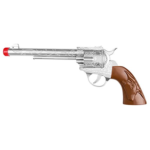 Boland Pistola Sheriff 54339, tamaño Aprox. 29 cm, réplico, Arma, policía, Salvaje Oeste, Vaquero, Disfraz, Carnaval, Fiesta temática