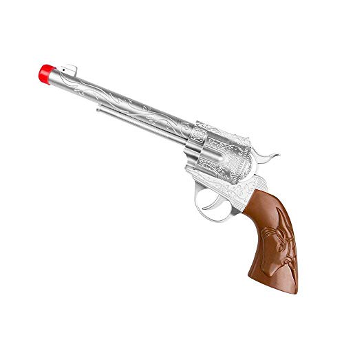 Boland Pistola Sheriff 54339, tamaño Aprox. 29 cm, réplico, Arma, policía, Salvaje Oeste, Vaquero, Disfraz, Carnaval, Fiesta temática