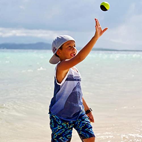 Bolas de agua, para niños, pelotas de salto, juego de pelotas de rebote, juguetes para la playa para niños y adultos, pelota de agua, juguete interesante para el agua, 6 unidades