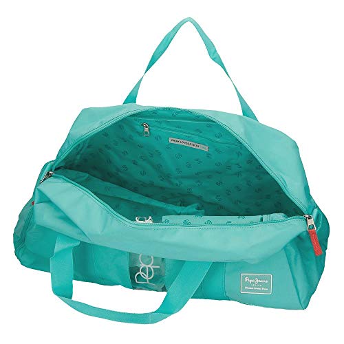 Bolsa de Viaje Pepe Jeans Darienne, Verde, 55x30x22 cms