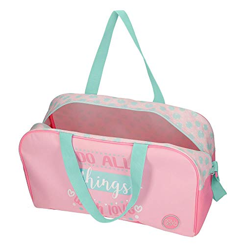 Bolsa de viaje Roll Road Do All, 45 cm, Rosa