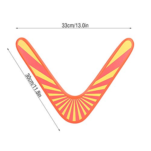 Boomerang de Retorno de Madera Boomerang clásico en Forma de V Juegos al Aire Libre Juguete Deportivo para niños Juegos al Aire Libre para niños