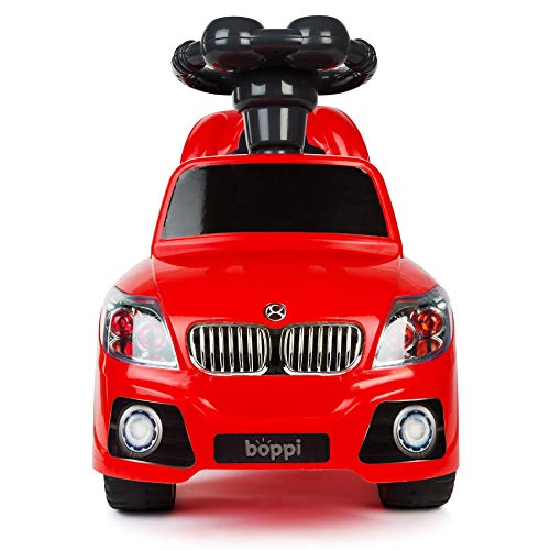 Bopster® Coches correpasillos Deportivos para Edades de 12-36 Meses - Rojo