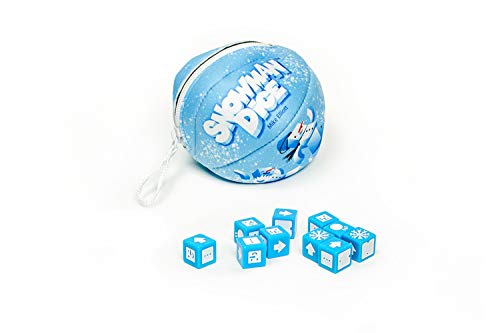 BRAIN GAMES Snowman Dice Board Game - Fun Dice Game - Engaging Game for Children, Families & Casual Gamers