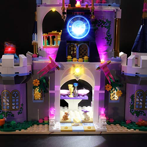 BRIKSMAX Kit de Iluminación Led para Lego Princesas Disney Castillo de ensueño de Cenicienta,Compatible con Ladrillos de Construcción Lego Modelo 41154, Juego de Legos no Incluido