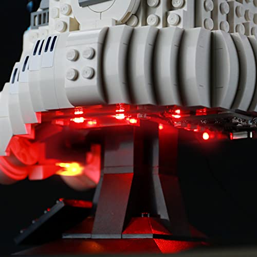 BRIKSMAX Kit de iluminación LED para Lego Star Wars Stormtrooper Helmet - Compatible con Lego 75276 Building Blocks Model- No incluir el Conjunto de Lego