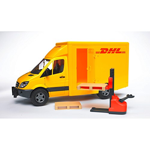 Bruder 02534 - Mercedes Sprinter de DHL con Carretilla