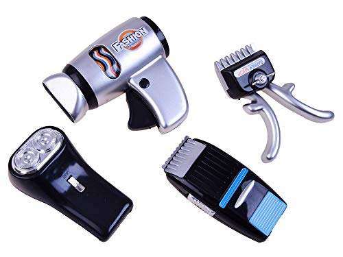 BSD Juego de Imitación - Juego de Barbería - Set de Peluquero con Accesorios