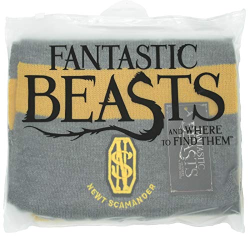 Bufanda Animales fantásticos y dónde encontrarlos Newt Scamander Ultra Suave - 100% Original Warner Bros Fantastic Beasts