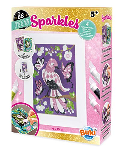 Buki France- Be Teens Sparkles - Mariposas y Pájaros, Color (Dp104)