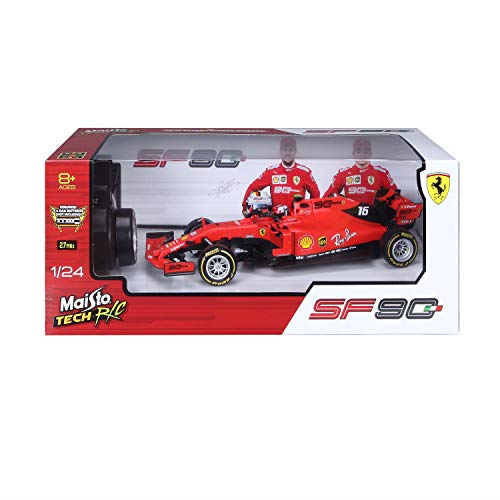 Burago Ferrari SF90, 1:24 - Mando a Distancia