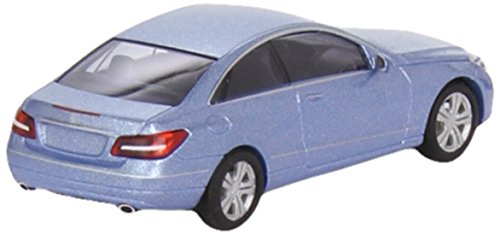 Busch 41655 - Coche Mercedes-Benz Clase E Coupé CMD, color azul claro [importado de Alemania]