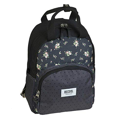 Busquets Mochila pequeña Bolso Becool Flowers