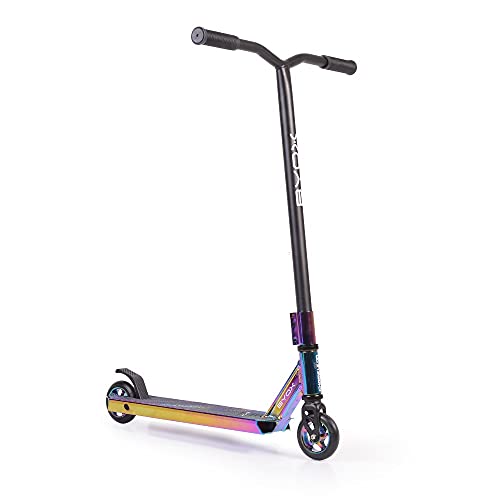 Byox Scooter camaleón Aluminio Ruedas Poliuretano rodamiento ABEC-9 máximo 100kg, Color:Negro