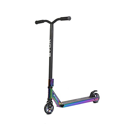 Byox Scooter camaleón Aluminio Ruedas Poliuretano rodamiento ABEC-9 máximo 100kg, Color:Negro