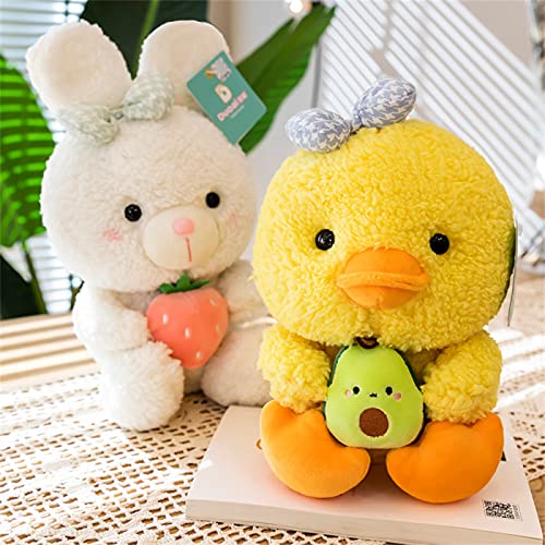 CACAIMAO Lindos Conejitos, Osos Y Patitos, Peluches, Cómodas Almohadas para Niños, Regalos Creativos para Adultos Y Niños, Muñecos De Decoración del Hogar Height 25cm