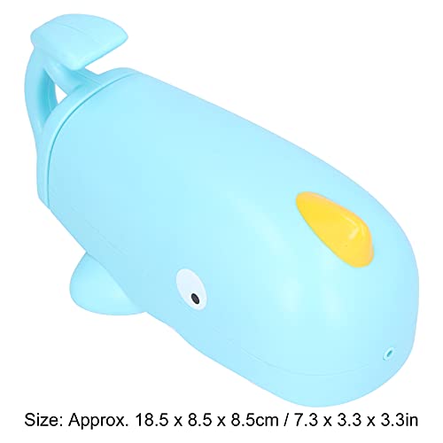 Caiqinlen Juguetes de baño para bebés, Juguetes de baño de Agua con espray de Ballena, Regalos para niños y niñas para bebés de 6 a 12 Meses para niños de 1 a 3 años(Whale Pumping)