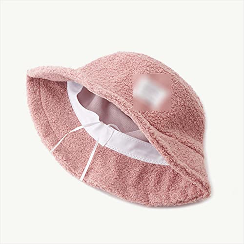 Cakunmik Invierno Sombrero cálido para Mujer Cubo Cloche Sombreros esponjosos Suave Peluche Sombrero Femenino Estilo Pescador Gorra Suave Esponjoso Espesado Ancho Sombrero,Amarillo