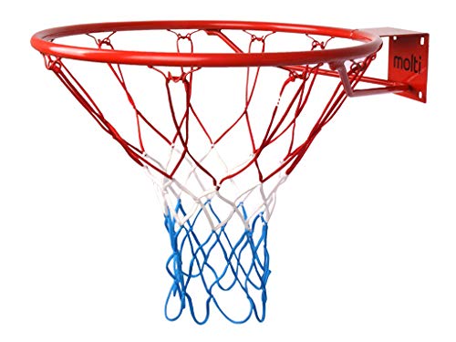 Canasta de baloncesto HangRing de baloncesto con anillo y red, 45 cm