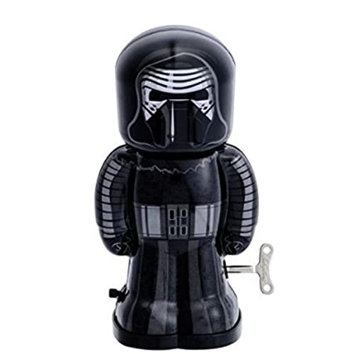 CAPRILO. Juguete Decorativo de Hojalata Kylo REN Wind UP Personajes de Cuerda de Star Wars. Juguetes y Juegos de Colección. Regalos Originales. Decoración Clásica. Navidad y Reyes.