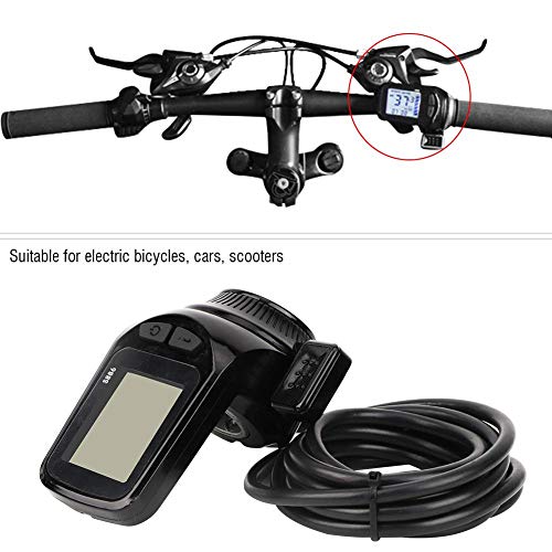 Caredy Controlador de Motor sin escobillas, 36V 350W Kit de Controlador sin escobillas de Bicicleta eléctrica a Prueba de Agua con Kit de Panel LCD para Bicicleta eléctrica, Scooter, etc.