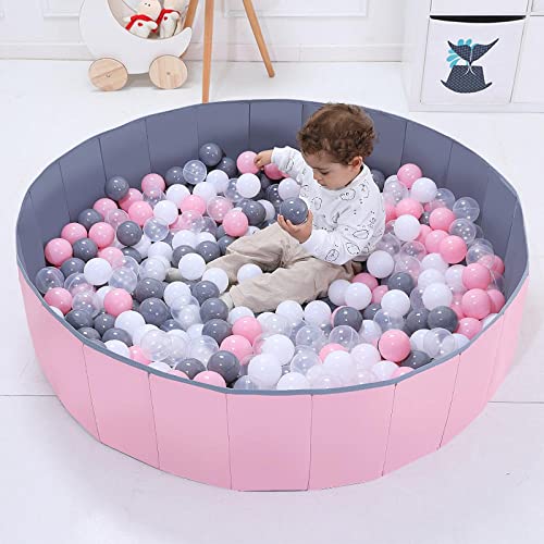 Carpa para niños Piscina de bola de océano plegable Play Fence Fenc El juego Tents Puts Baby Indoor Playpen Toy Lavable Cerca plegable Cumpleaños Cumpleaños-100cml Tienda de niños ( Color : 100CM )