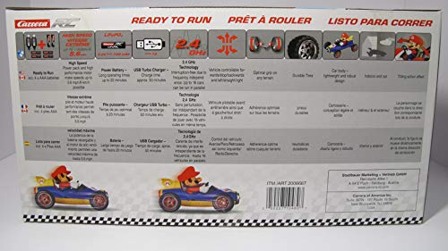 Carrera 2006667 Nintendo Kart Mario y Luigi Control Remoto Coches Paquete Doble (6+ años)