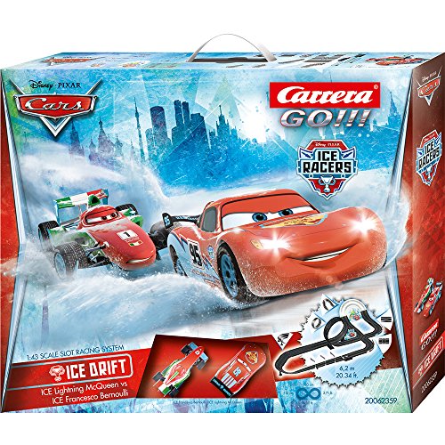 Carrera GO!!! - Disney Pixar Cars Ice Drift (Ice Rayo + Ice Francesco) Escala 1:43 (20062359)