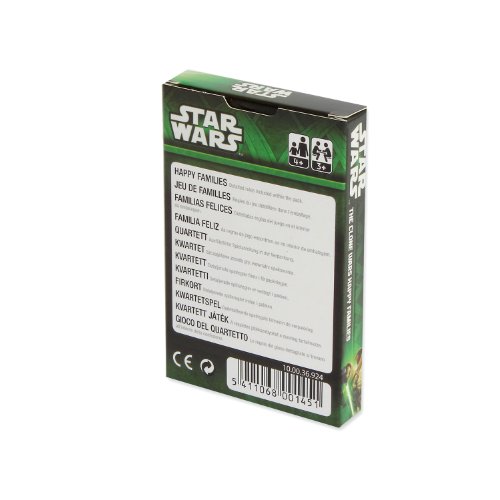 Cartamundi - Juego de Cartas Clone Wars Star Wars, de 2 a 6 Jugadores (100036928) (Importado)