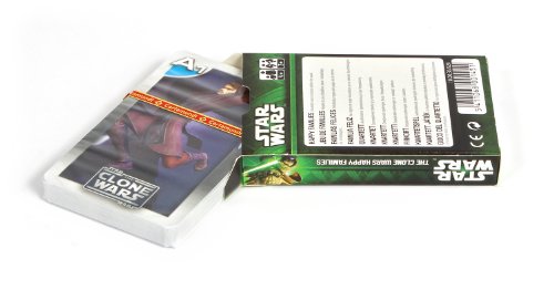 Cartamundi - Juego de Cartas Clone Wars Star Wars, de 2 a 6 Jugadores (100036928) (Importado)