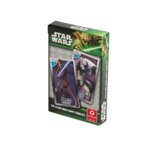 Cartamundi - Juego de Cartas Clone Wars Star Wars, de 2 a 6 Jugadores (100036928) (Importado)